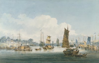 Ansicht in der Nähe der Stadt Tientsin, 1800 von William Alexander